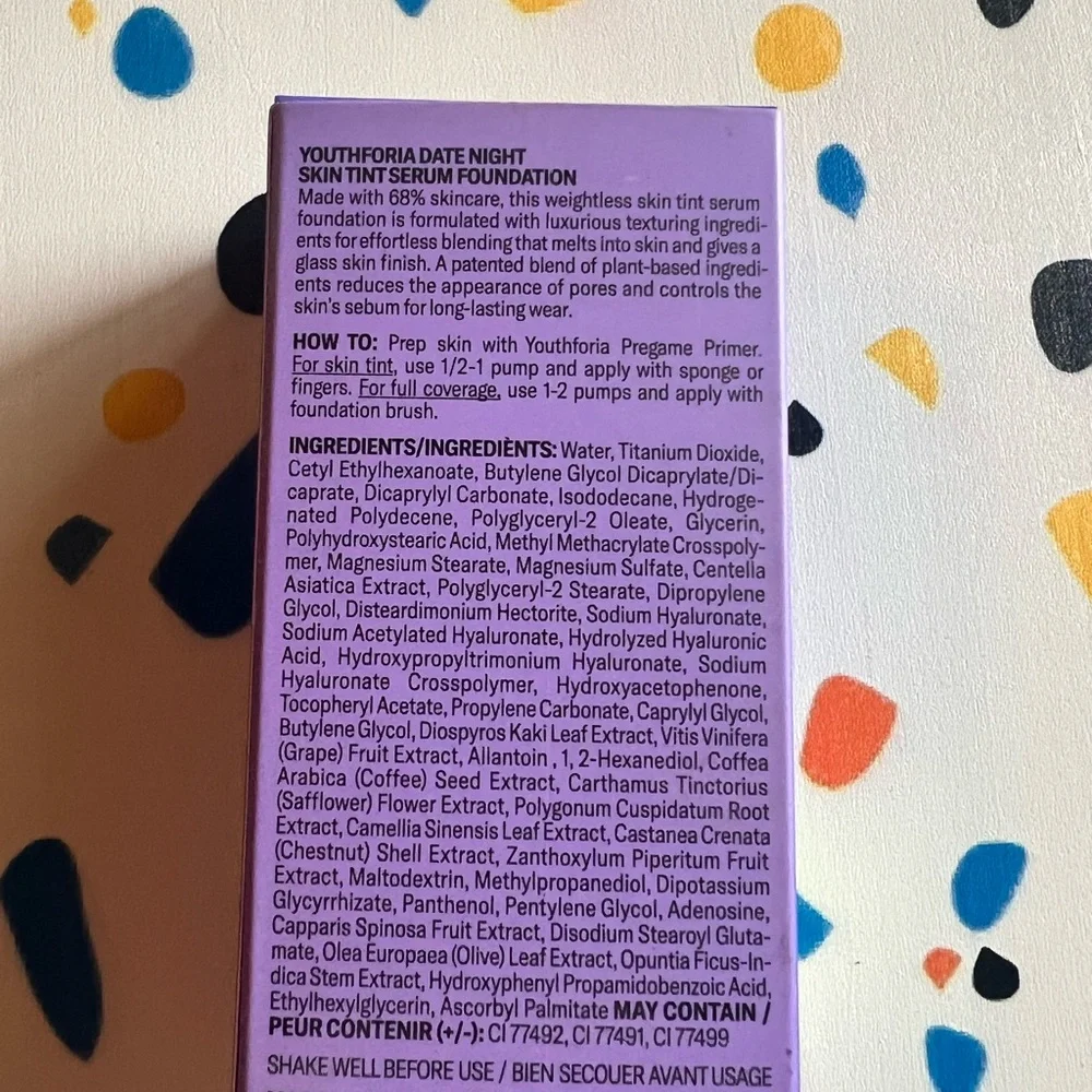 Youth Foria Foundation Makeup